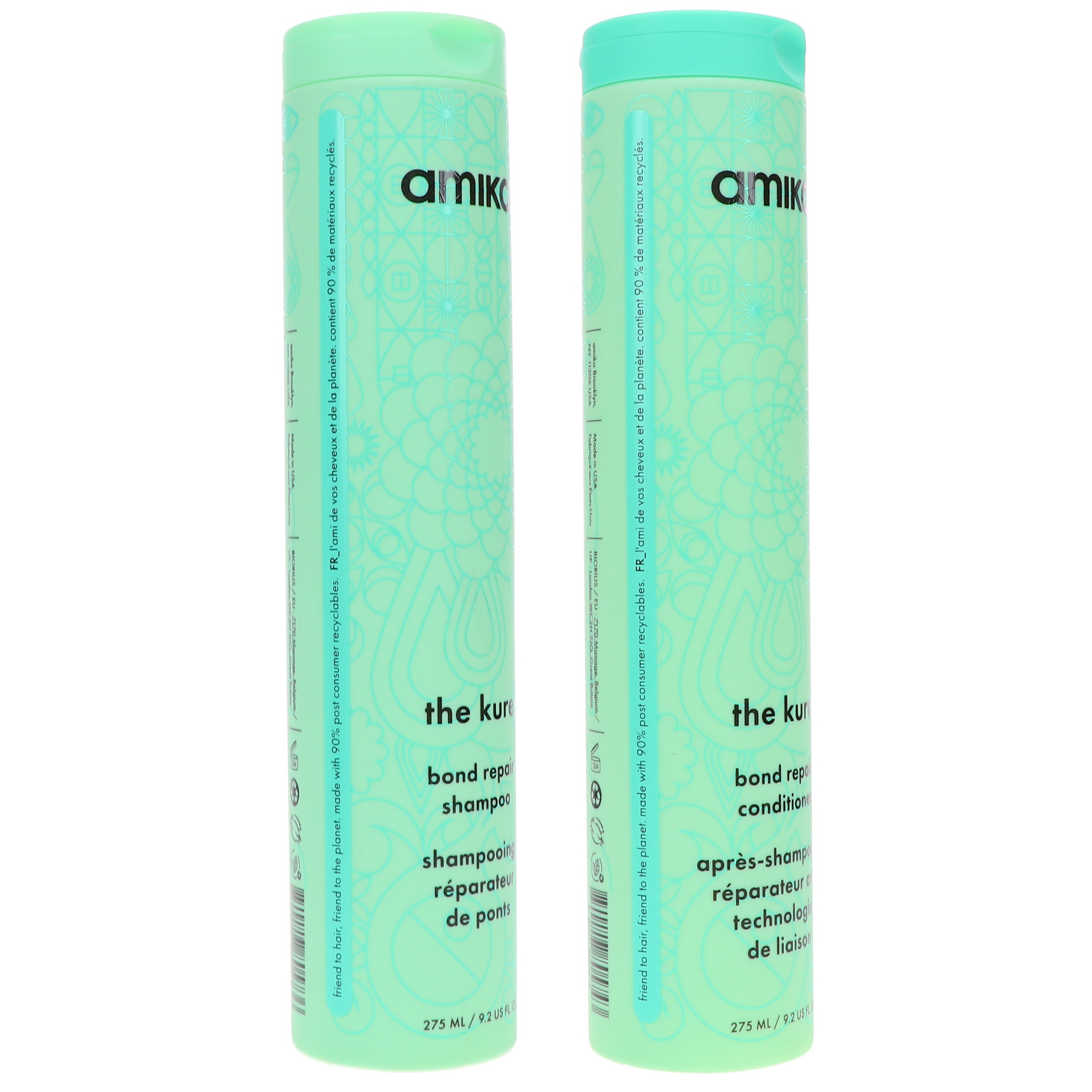 Amika The Kure Repair Shampoo 9.2 oz & Conditioner 9.2 oz Combo Pack