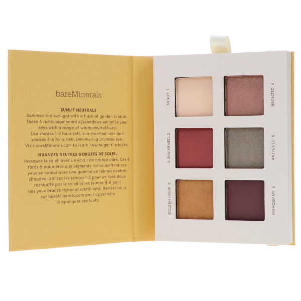 bareMinerals Mineralist Eyeshadow Palette Sunlit 0.04 oz