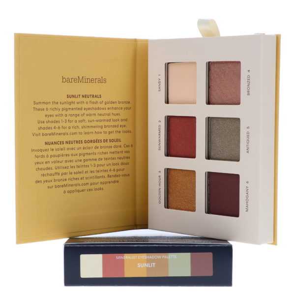 bareMinerals Mineralist Eyeshadow Palette Sunlit 0.04 oz