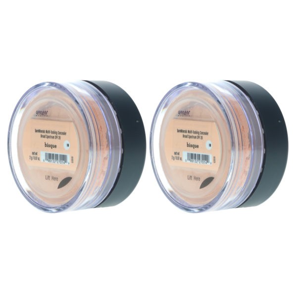 bareMinerals Multi-Tasking Concealer Broad Spectrum SPF 20 Bisque 0.07 oz 2 Pack