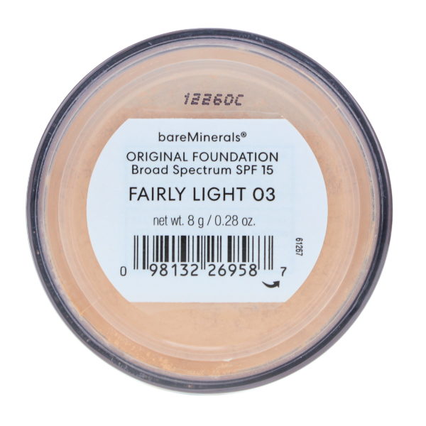 bareMinerals Original Foundation Broad Spectrum SPF 15 Fairly Light 03 0.28 oz