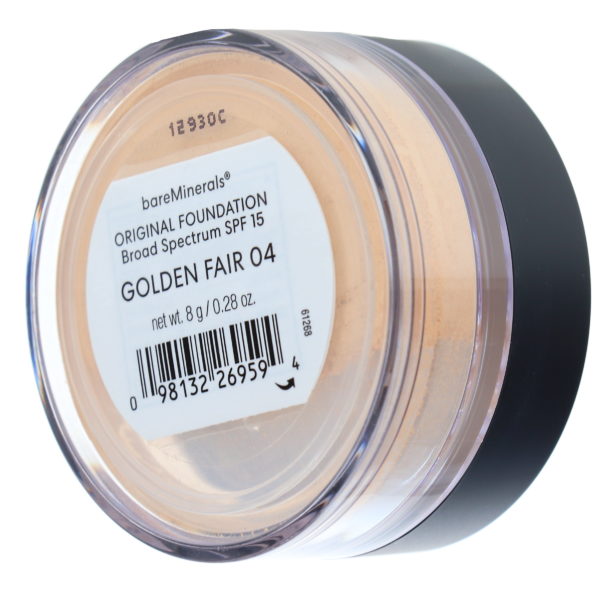 bareMinerals Original Foundation Broad Spectrum SPF 15 Golden Fair 04 0.28 oz