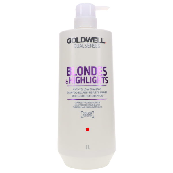 Goldwell Dualsenses Blondes & Highlights Anti-Yellow Shampoo 33.8 oz