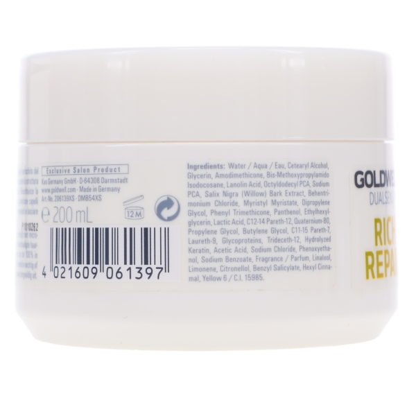 Goldwell Dualsenses Rich Repair 60 Sec Treatment 6.7 oz