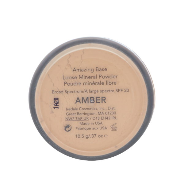jane iredale Amazing Base Loose Mineral Powder Amber 0.37 oz
