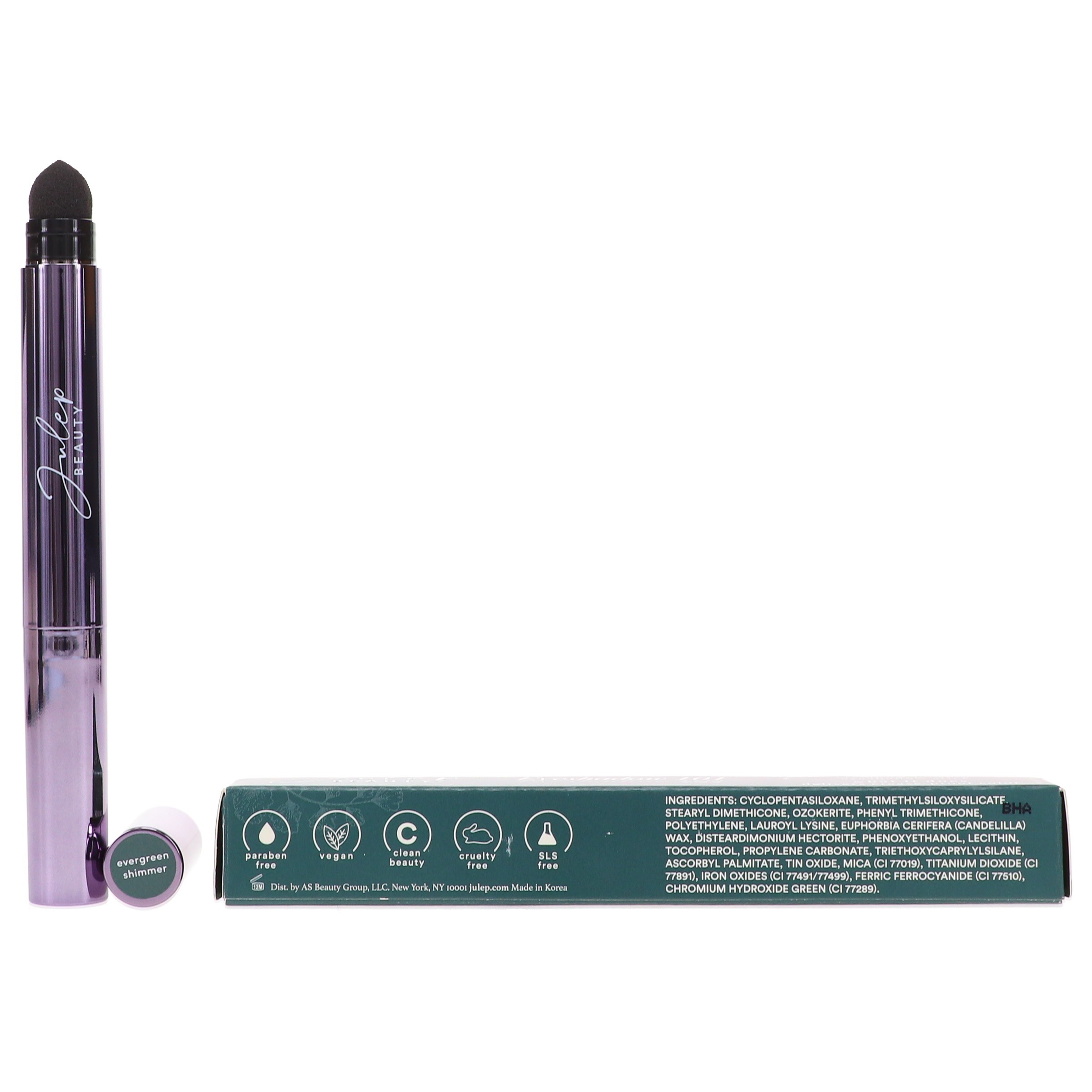 Julep Eyeshadow 101 Eyeshadow Stick Evergreen Shimmer 0.04 oz