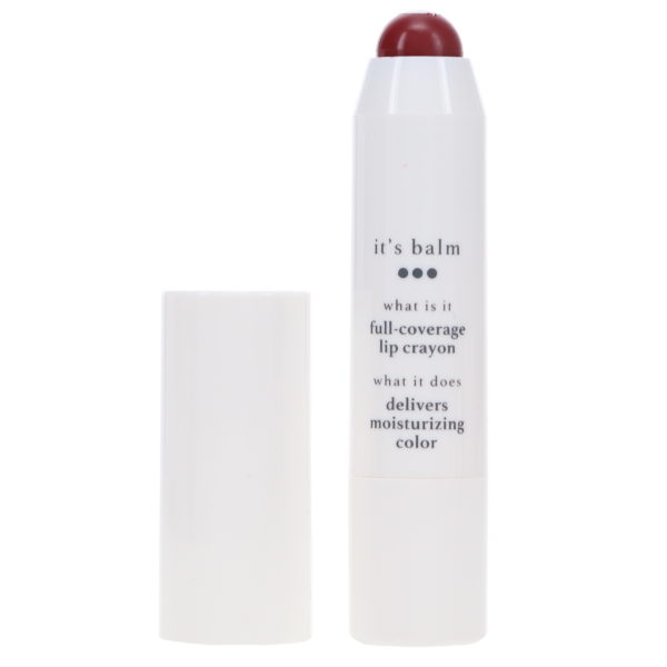 Julep It's Balm Full Coverage Lip Crayon Cherry Wood 0.07 oz