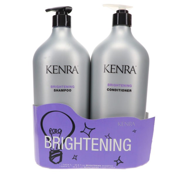 Kenra Brightening Shampoo 33.8 oz & Conditioner 33.8 oz Duo