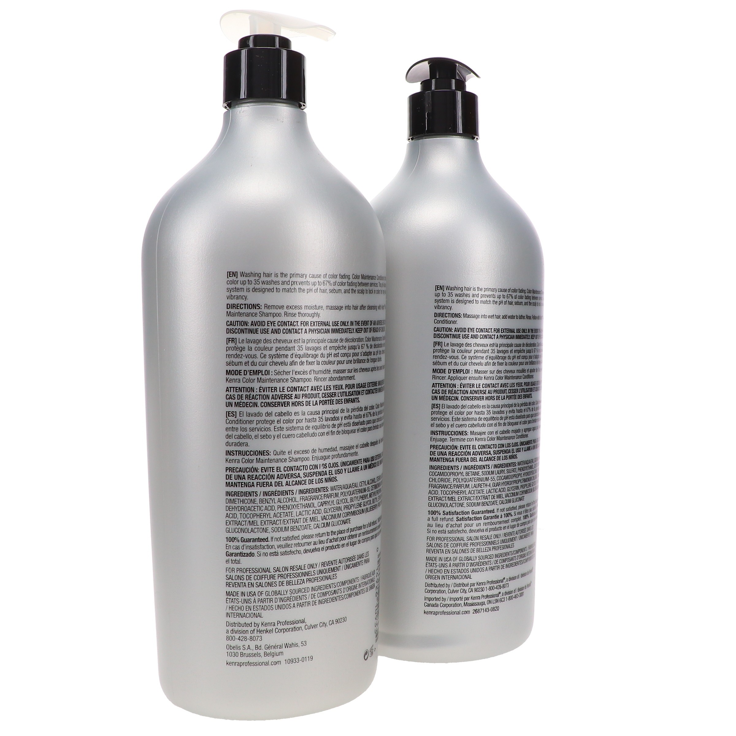 Kenra Color Maintenance Shampoo 33.8 oz & Conditioner 33.8 oz Duo