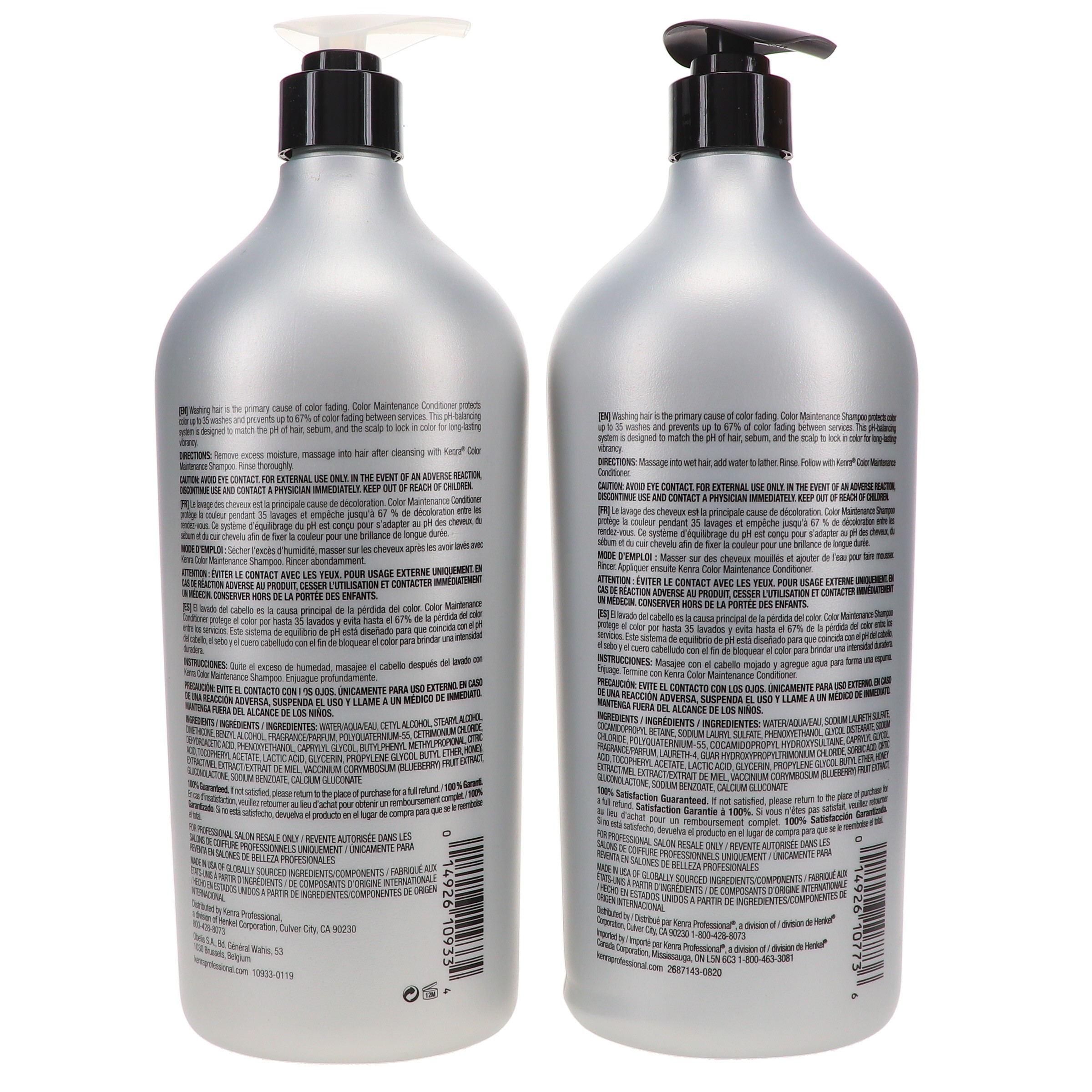 Kenra Color Maintenance Shampoo 33.8 oz & Conditioner 33.8 oz Duo