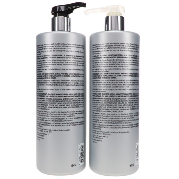 Kenra Restorative Shampoo 33.8 oz &  Conditioner 33.8 oz Duo
