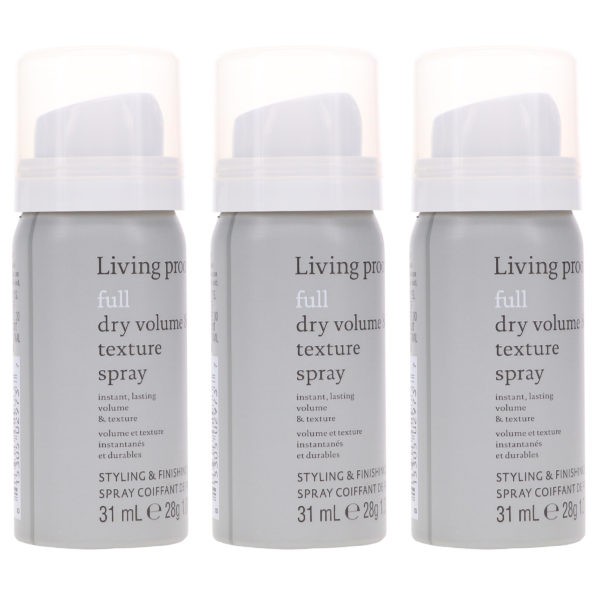 Living Proof Full Dry Volume & Texture Spray 1 oz 3 Pack