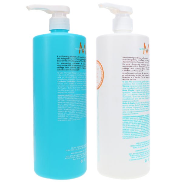 Moroccanoil Curl Enhancing Shampoo 33.8 oz & Curl Enhancing Conditioner 33.8 oz Combo Pack