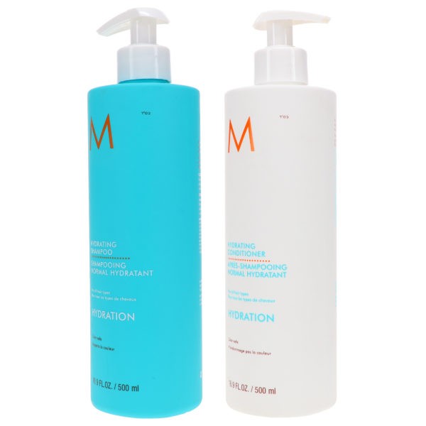 Moroccanoil Hydrating Shampoo 16.9 oz & Hydrating Conditioner 16.9 oz Combo Pack