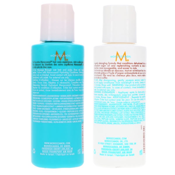 Moroccanoil Hydrating Shampoo 2.4 oz & Hydrating Conditioner 2.4 oz Combo Pack