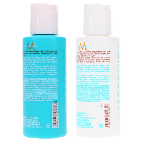 Moroccanoil Hydrating Shampoo 2.4 oz & Hydrating Conditioner 2.4 oz Combo Pack