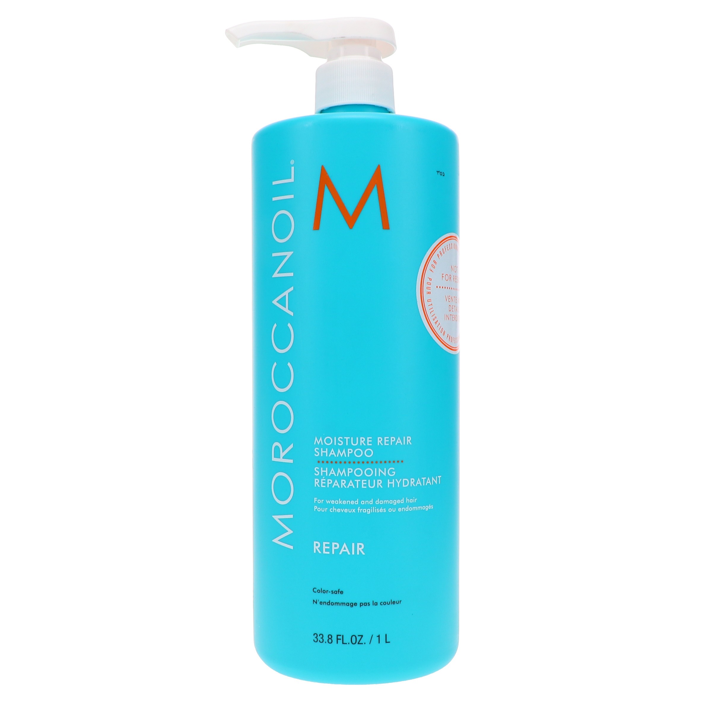 Moroccanoil Moisture Repair Shampoo 33.8 oz & Moisture Repair Conditioner 33.8 oz Combo Pack