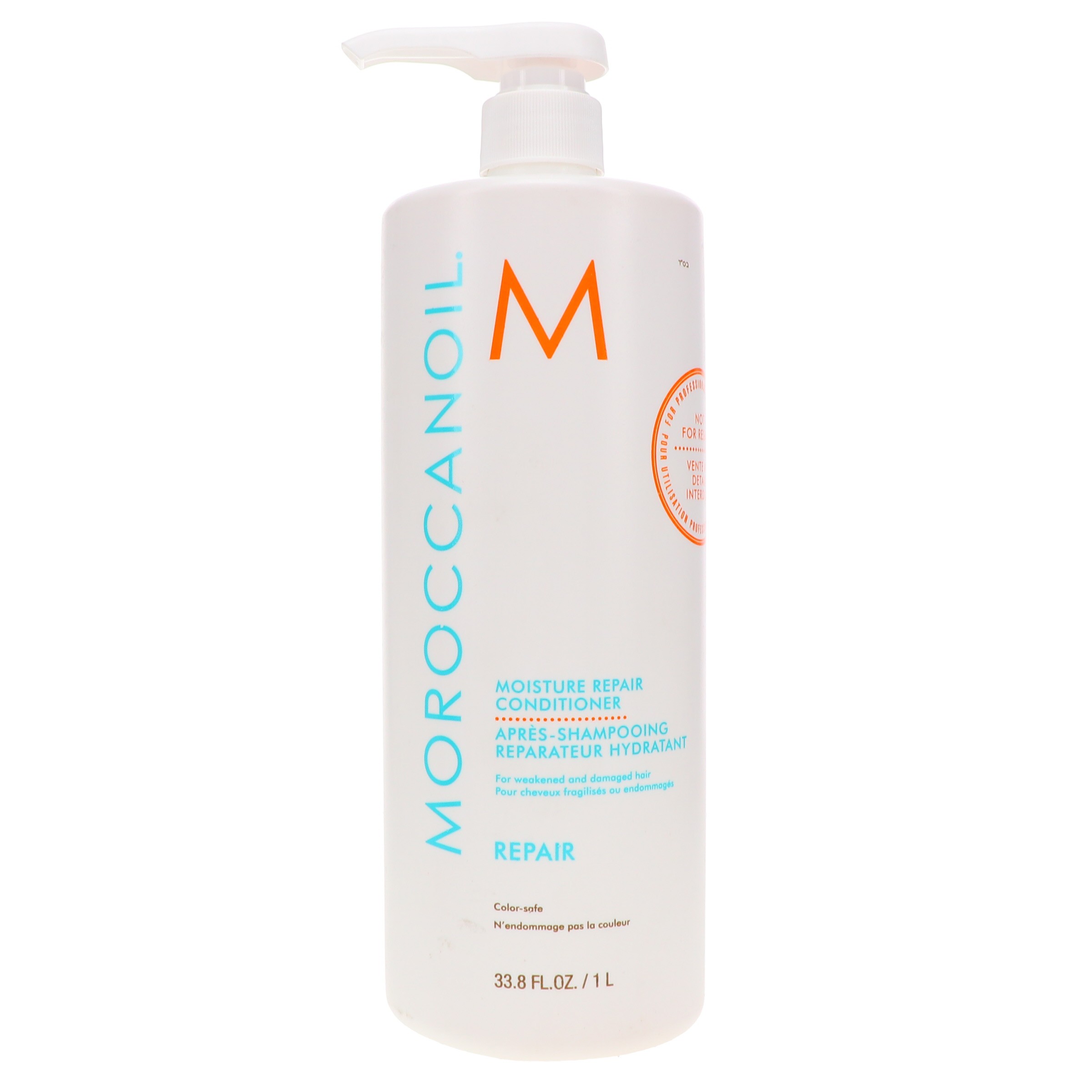 Moroccanoil Moisture Repair Shampoo 33.8 oz & Moisture Repair Conditioner 33.8 oz Combo Pack