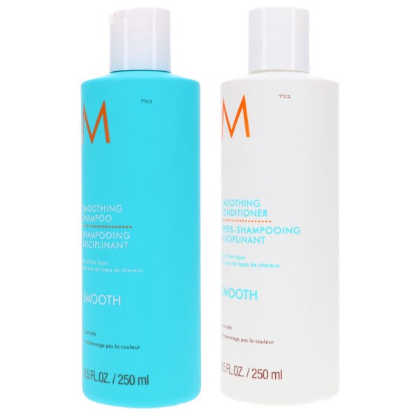 Moroccanoil Smoothing Shampoo 8.5 oz & Smoothing Conditioner 8.5 oz Combo Pack