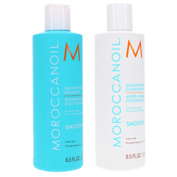 Moroccanoil Smoothing Shampoo 8.5 oz & Smoothing Conditioner 8.5 oz Combo Pack