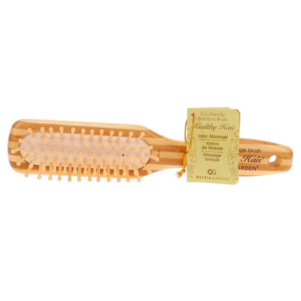 Olivia Garden Healthy Hair Ionic Massage Paddle Brush Narrow