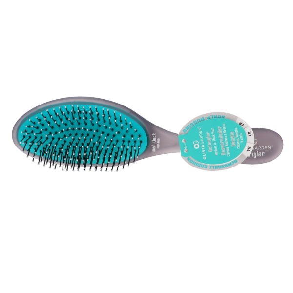 Olivia Garden OG Detangler Brush Medium-Thick Hair Black