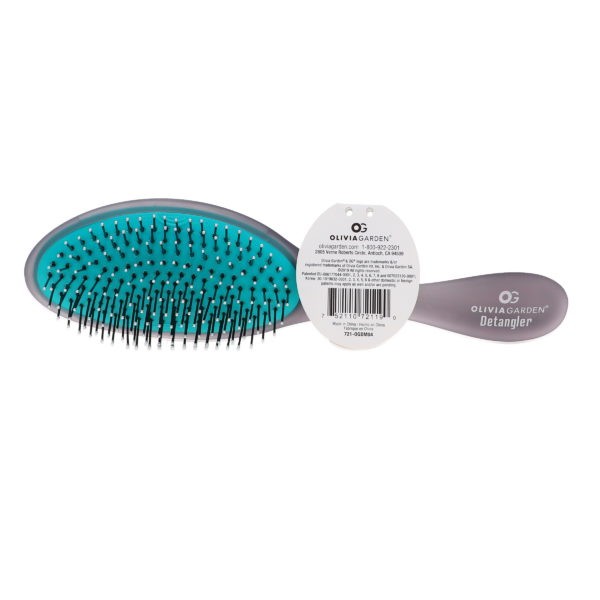 Olivia Garden OG Detangler Brush Medium-Thick Hair Black