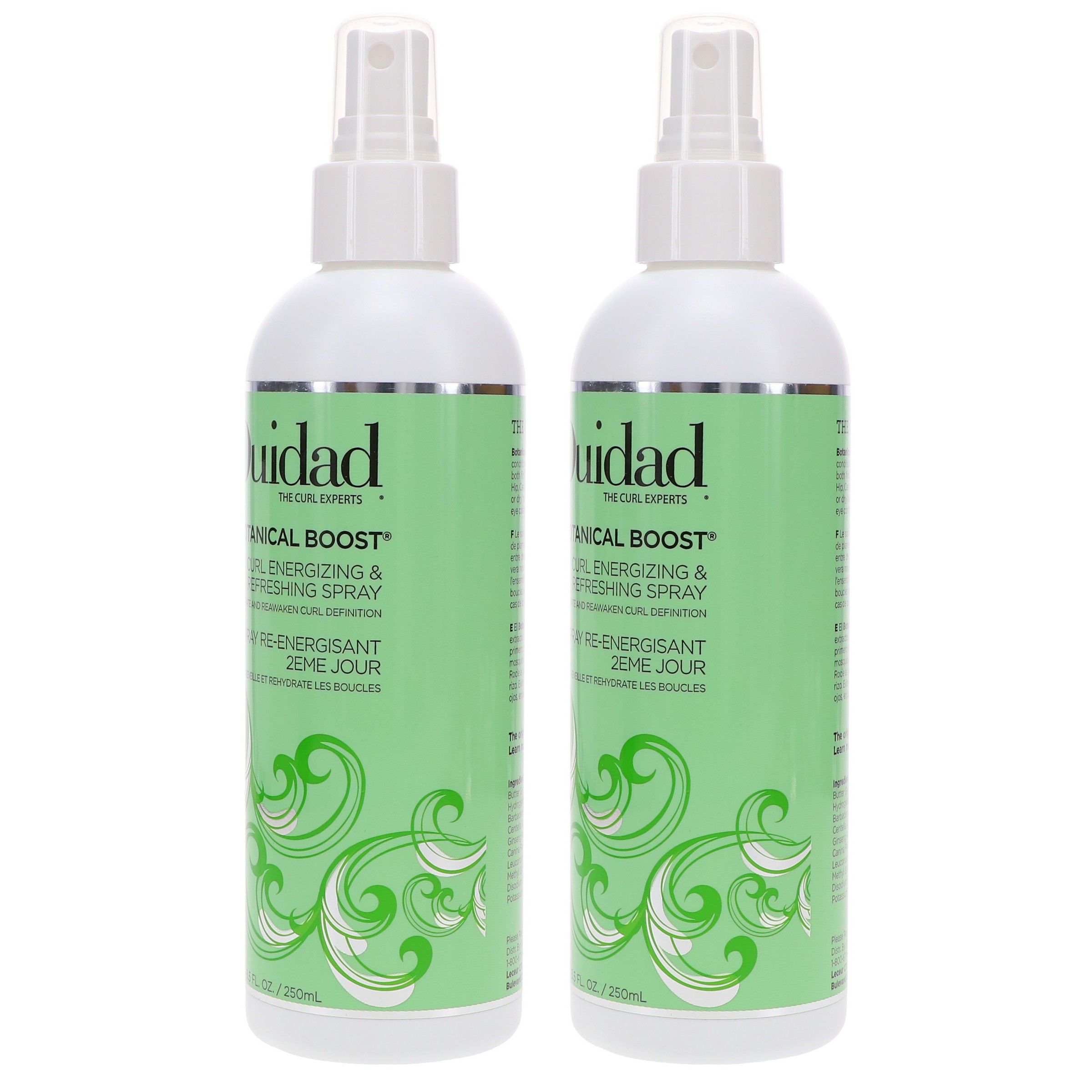 Ouidad Botanical Boost Curl Energizing & Refreshing Spray 8.5 oz 2 Pack