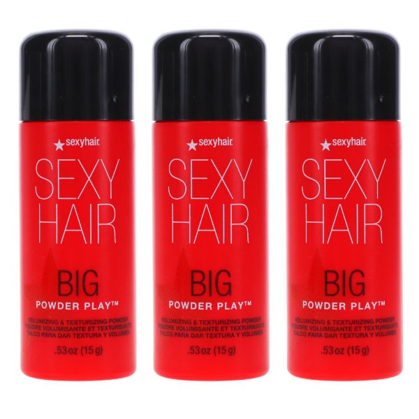 Sexy Hair Big Sexy Hair Powder Play Volumizing and Texturizing Powder 0.53 oz 3 Pack