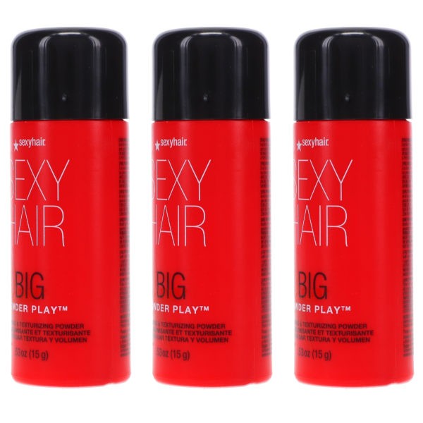 Sexy Hair Big Sexy Hair Powder Play Volumizing and Texturizing Powder 0.53 oz 3 Pack