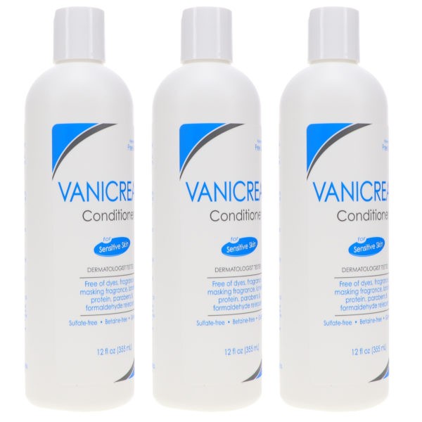Free & Clear Conditioner for Sensitive Skin 12 oz 3 Pack