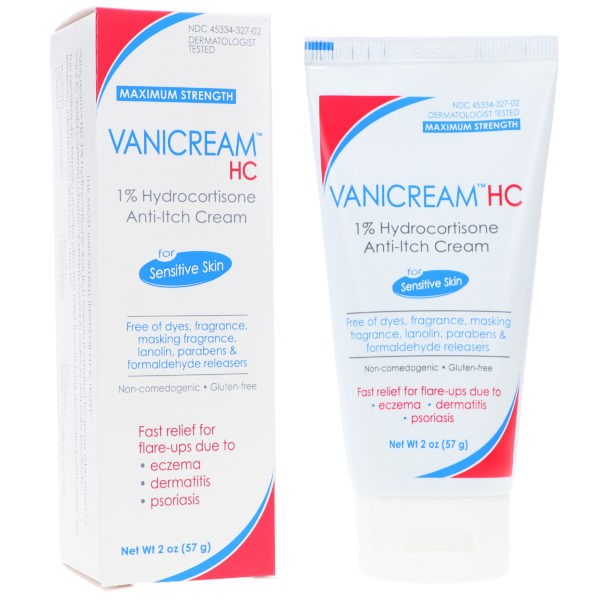Vanicream 1% Hydrocortisone Anti-Itch Cream 2 oz