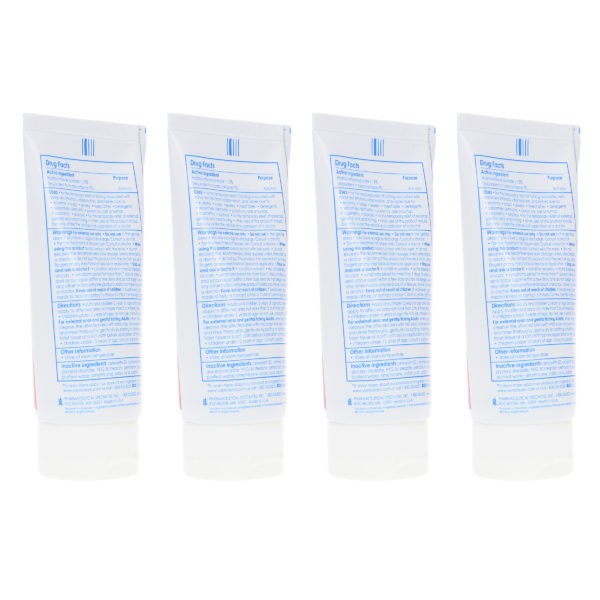 Vanicream 1% Hydrocortisone Anti-Itch Cream 2 oz 4 Pack