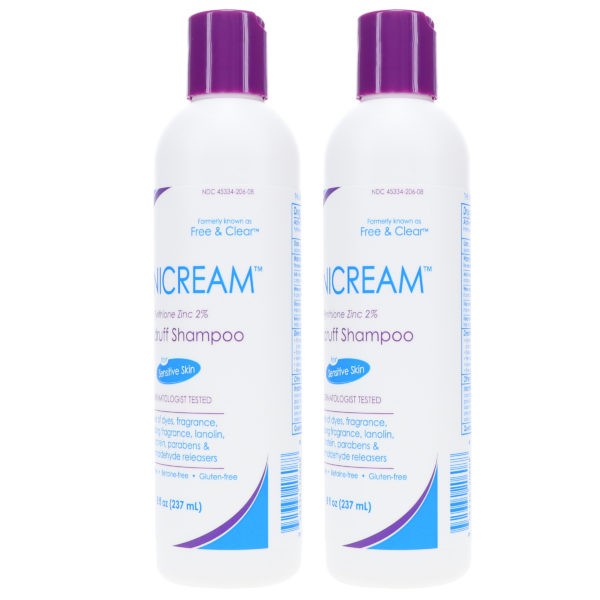 Vanicream Medicated Anti-Dandruff Shampoo 8 oz 2 Pack