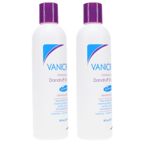 Vanicream Medicated Anti-Dandruff Shampoo 8 oz 2 Pack