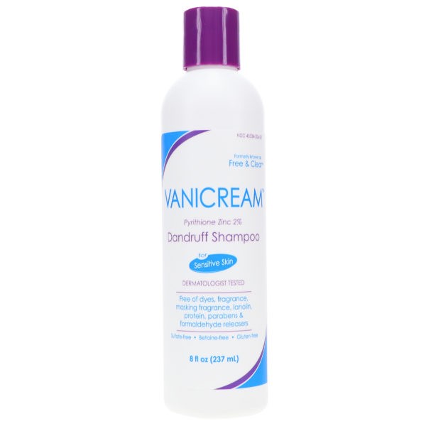 Vanicream Medicated Anti-Dandruff Shampoo 8 oz 2 Pack