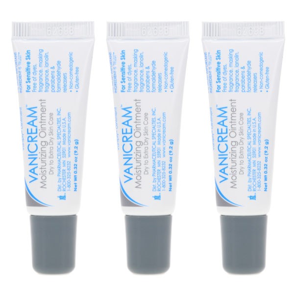 Vanicream Moisturizing Ointment 0.32 oz 3 Pack