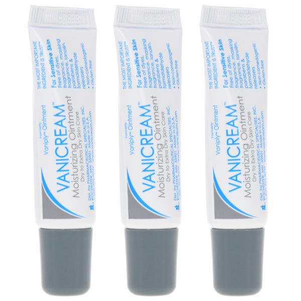 Vanicream Moisturizing Ointment 0.32 oz 3 Pack