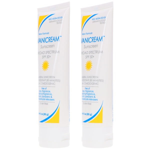 Vanicream Sunscreen SPF 50 3 Oz (Pack of 2)