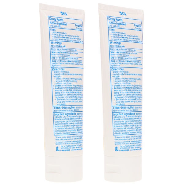 Vanicream Sunscreen SPF 50 3 Oz (Pack of 2)
