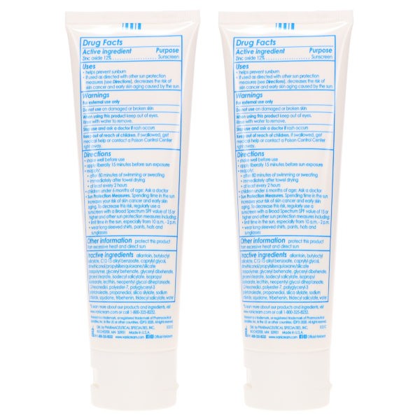 Vanicream Sunscreen SPF 50 3 Oz (Pack of 2)