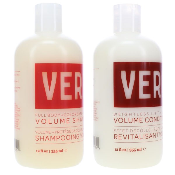 Verb Volume Shampoo 12 oz & Volume Conditioner 12 oz Combo Pack