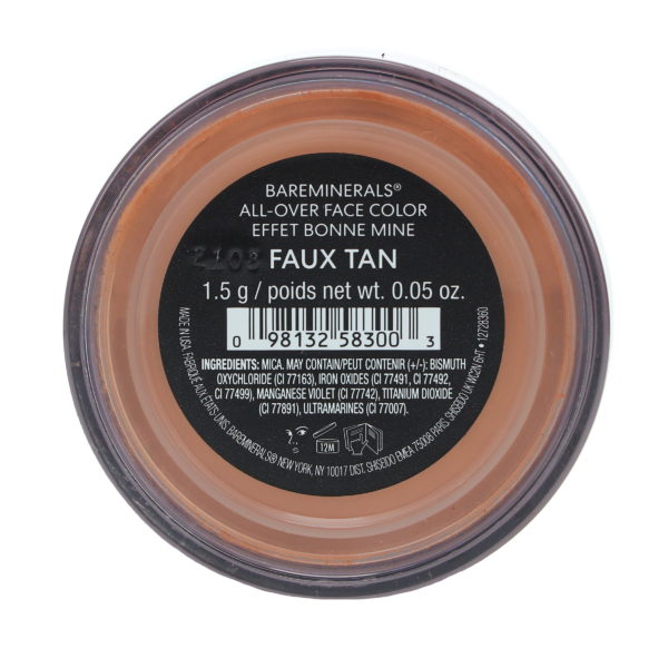 bareMinerals All Over Face Color Faux Tan 0.05 oz