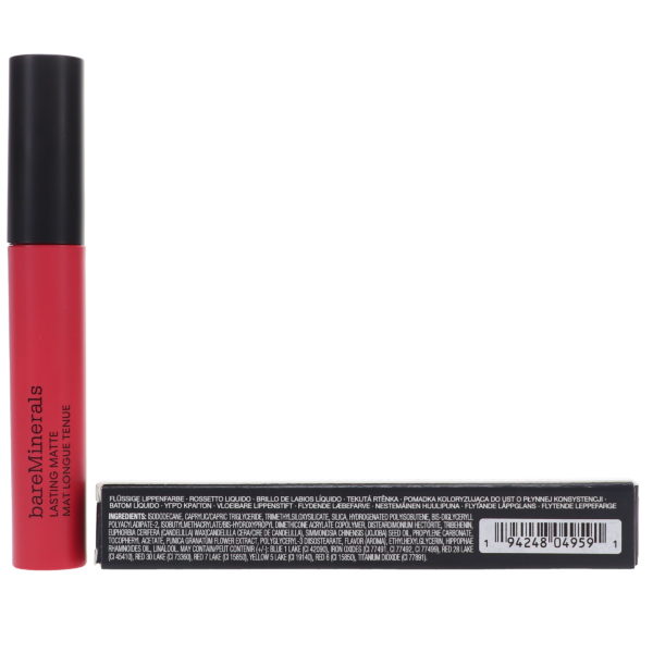 bareMinerals Mineralist Lasting Matte Liquid Lipstick Mighty 0.11 oz