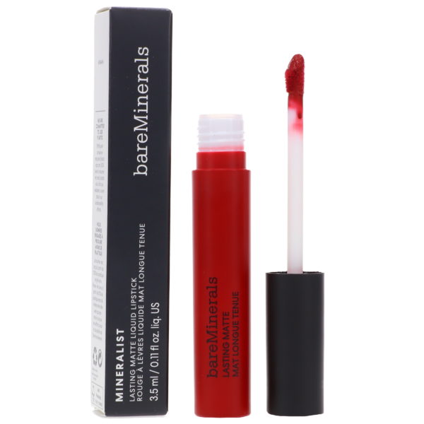 bareMinerals Mineralist Lasting Matte Liquid Lipstick Passionate 0.11 oz