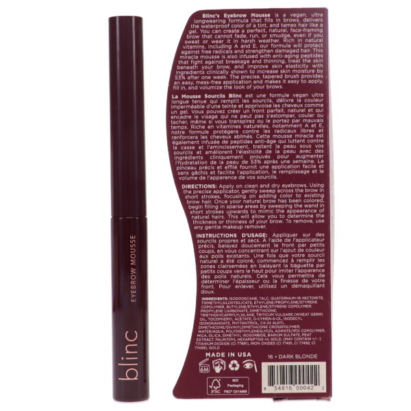 blinc Eyebrow Mousse Dark Blonde