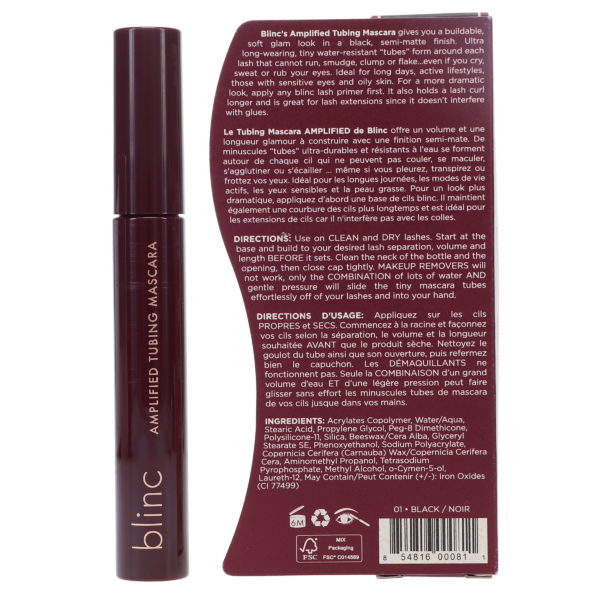 blinc Mascara Amplified Black 0.3 oz