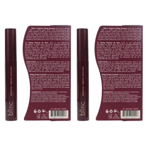 blinc Mascara Black 0.17 oz 2 Pack