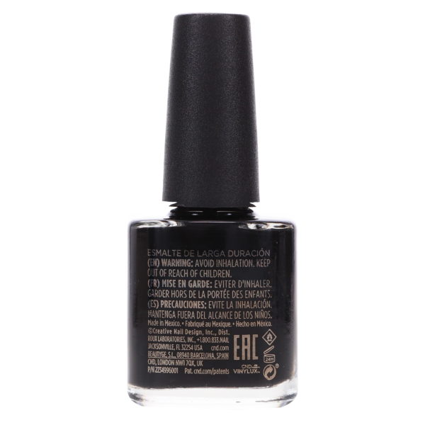 CND Vinylux Black Pool 0.5 oz