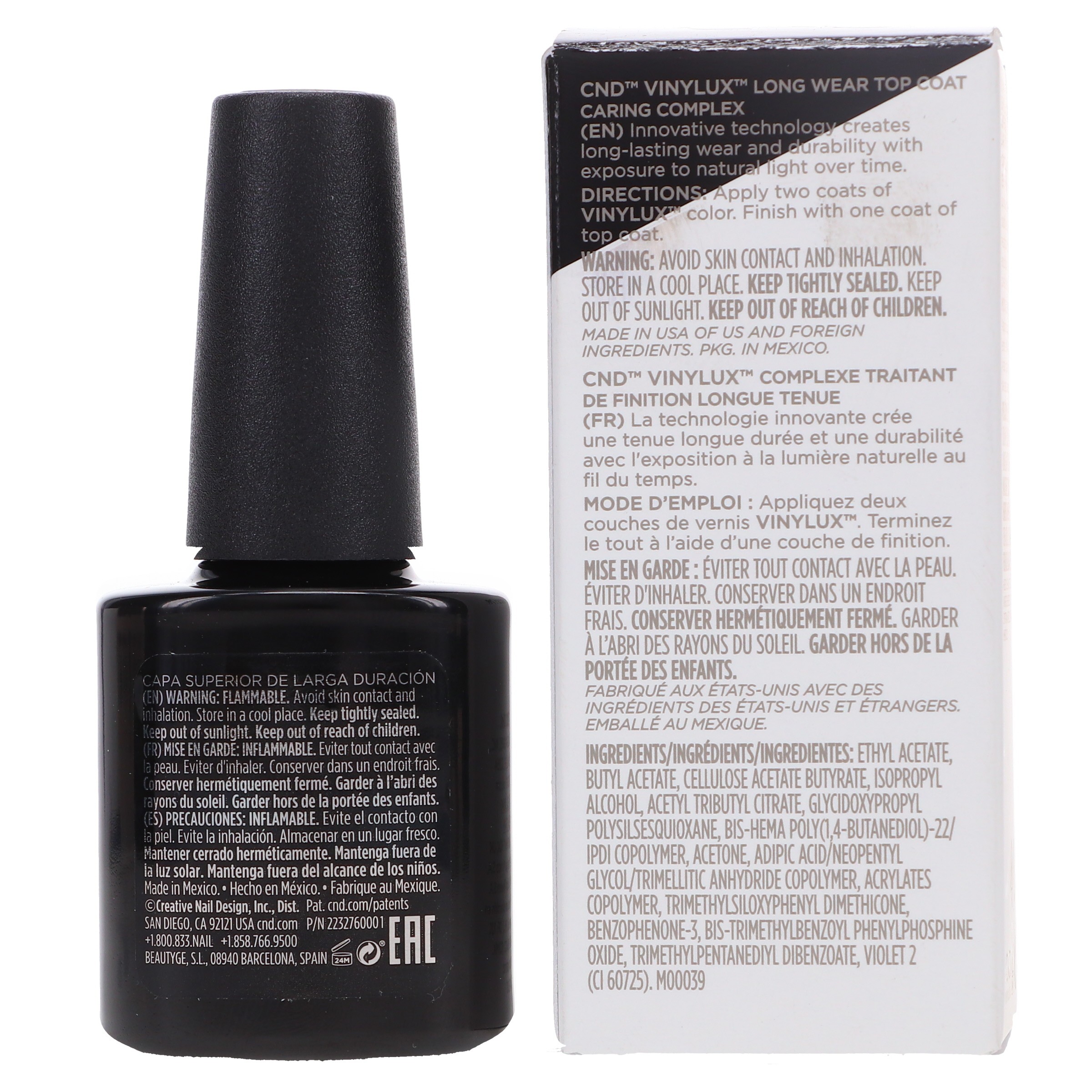 CND Vinylux Long Wear Top Coat 0.5 oz